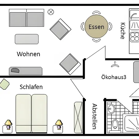 Hermeshof Und Biohaus דירה טיטיזי-נוישטאדט